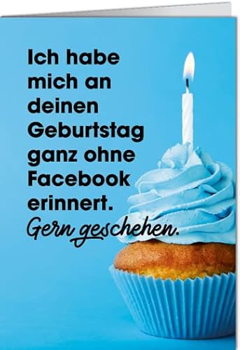 -5er Set Grußkarte mit Umschlag VISUAL STATEMENTS/Klappkarte LUSTIG - Motiv: ICH HABE MICH AN DEINEN GEBURTSTAG OHNE FB, Anlass:, Künstler/Verlag: VISUAL STATEMENTS, Größe: 11,5x16 cm -5er Set Grußkarte mit Umschlag VISUAL STATEMENTS/Klappkarte LUSTIG - Motiv: ICH HABE MICH AN DEINEN GEBURTSTAG OHNE FB, Anlass:, Künstler/Verlag: VISUAL STATEMENTS, Größe: 11,5x16 cm von modern times