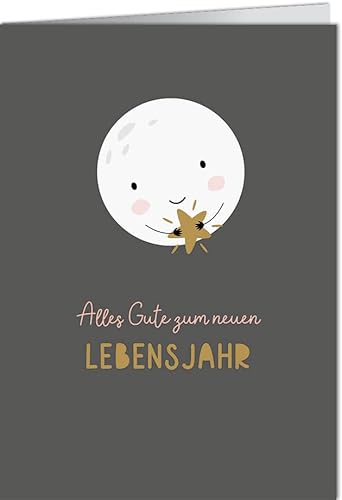 Grußkarte mit Umschlag/Klappkarte LUSTIG - Motiv: ALLES GUTE ZUM NEUEN LEBENSJAHR, Anlass:, Künstler/Verlag: ECKI DESIGN, Größe: 11,5x16 cm Grußkarte mit Umschlag/Klappkarte LUSTIG - Motiv: ALLES GUTE ZUM NEUEN LEBENSJAHR, Anlass:, Künstler/Verlag: ECKI DESIGN, Größe: 11,5x16 cm von modern times
