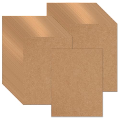 moinkerin 100 Stücke A4 Kraftpapier Karten 21X29.7CM 200g/m²Druckbar Postkarten Blanko Karten Blanko für DIY, Hochzeitseinladungen, Danksagungskarten moinkerin 100 Stücke A4 Kraftpapier Karten 21X29.7CM 200g/m²Druckbar Postkarten Blanko Karten Blanko für DIY, Hochzeitseinladungen, Danksagungskarten von moinkerin