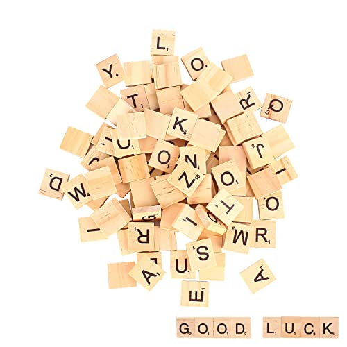 moinkerin 100 Stücke Holzbuchstaben Buchstaben Holz Alphabet Fliesen Buchstaben Spiel für Kindererziehung, Kinderspielzeug, Kunsthandwerk DIY moinkerin 100 Stücke Holzbuchstaben Buchstaben Holz Alphabet Fliesen Buchstaben Spiel für Kindererziehung, Kinderspielzeug, Kunsthandwerk DIY von moinkerin