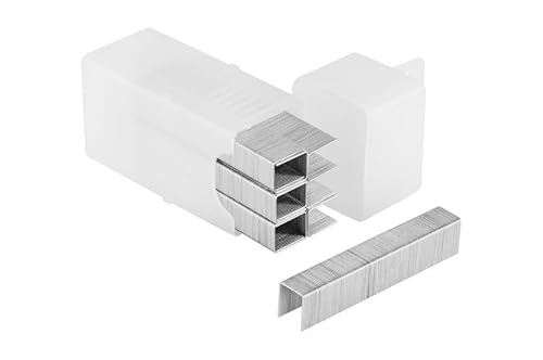 Heftklammern Typ A, 14 mm, 1000 Stück, robust und langlebig, ideal für den Einsatz in Bau- und Bastelwerkzeugen* von monkey ladder