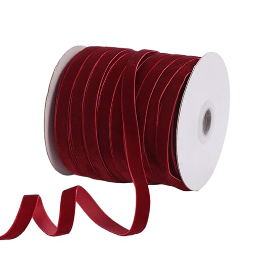 mophrati DIY Samtband verleiht Ihrem Kunsthandwerk einen Hauch von Klasse und Eleganz. Polyester DIY dekoratives Samtband, 50 Yards Band, Stil 3 mophrati DIY Samtband verleiht Ihrem Kunsthandwerk einen Hauch von Klasse und Eleganz. Polyester DIY dekoratives Samtband, 50 Yards Band, Stil 3 von mophrati
