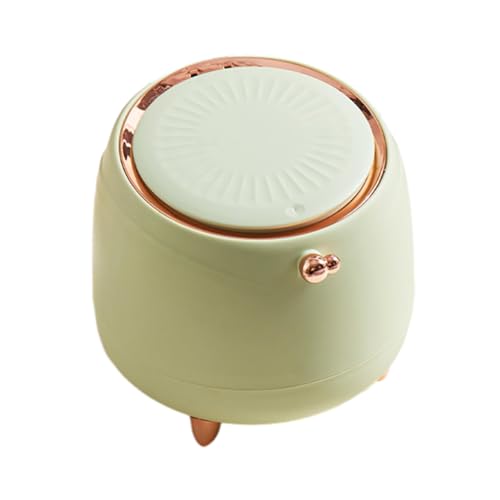 mophrati Exquisiter Craft Mülleimer – moderner, gepflegter Look, klassischer Desktop Mülleimer, einfacher Desktop Mülleimer, Büro Eimer, Tisch, Küche, Hellgrünes Gold mophrati Exquisiter Craft Mülleimer – moderner, gepflegter Look, klassischer Desktop Mülleimer, einfacher Desktop Mülleimer, Büro Eimer, Tisch, Küche, Hellgrünes Gold von mophrati