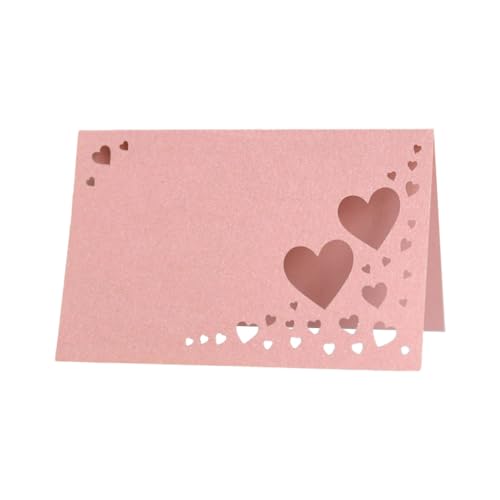 mophrati Herzförmige Namenskarte – leer, elegant und langlebig für Hochzeiten, gute Dekoration, herzförmige Tischkarte, Rosa mophrati Herzförmige Namenskarte – leer, elegant und langlebig für Hochzeiten, gute Dekoration, herzförmige Tischkarte, Rosa von mophrati