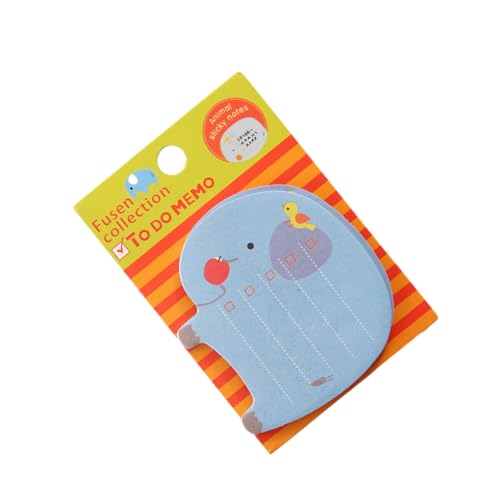 mophrati Niedliche Tier Haftnotizen, Kawaii, Kühlschrank, Schüler, Schreibwaren, Schulbedarf, Lesezeichen, Notizblöcke, Aufkleber für Geschenke, Elefant mophrati Niedliche Tier Haftnotizen, Kawaii, Kühlschrank, Schüler, Schreibwaren, Schulbedarf, Lesezeichen, Notizblöcke, Aufkleber für Geschenke, Elefant von mophrati