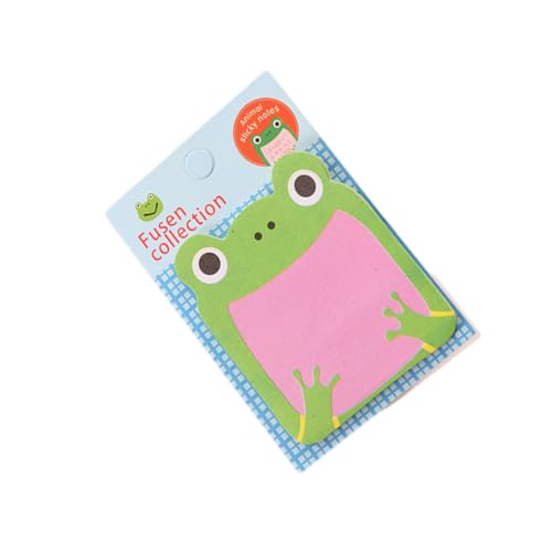 mophrati Niedliche Tier Haftnotizen, Kawaii, Kühlschrank, Schüler, Schreibwaren, Schulbedarf, Lesezeichen, Notizblöcke, Aufkleber für Geschenke, Frosch mophrati Niedliche Tier Haftnotizen, Kawaii, Kühlschrank, Schüler, Schreibwaren, Schulbedarf, Lesezeichen, Notizblöcke, Aufkleber für Geschenke, Frosch von mophrati