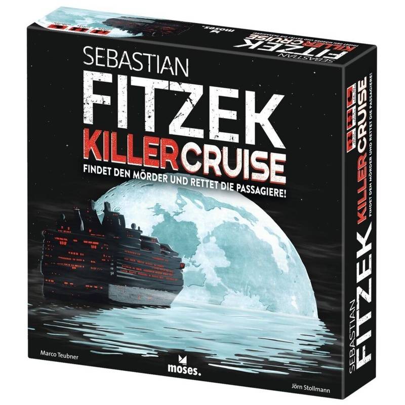Gesellschaftsspiel Sebastian Fitzek – Killercruise von moses Verlag