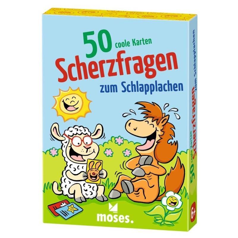 50 Coole Karten - Scherzfragen Zum Schlapplachen - Charlotte Wagner, Ari Plikat, von moses. Verlag