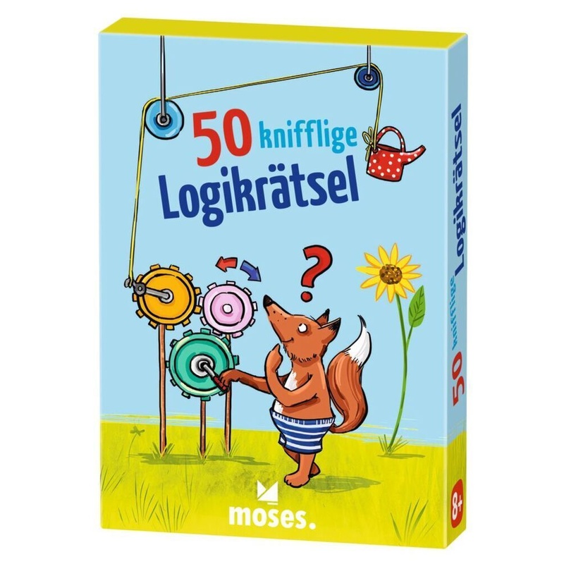 50 Knifflige Logikrätsel - Philip Kiefer, von moses. Verlag