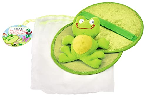 Moses. Krabbelkäfer Klettballspiel – Fang den Frosch, Wurfspiel für Kinder ab 3 Jahren, Kinderspielzeug mit Plüschtier zum Werfen und Fangen Lernen, 2 Klett-Fangscheiben und 1 Wurftier Moses. Krabbelkäfer Klettballspiel – Fang den Frosch, Wurfspiel für Kinder ab 3 Jahren, Kinderspielzeug mit Plüschtier zum Werfen und Fangen Lernen, 2 Klett-Fangscheiben und 1 Wurftier von moses