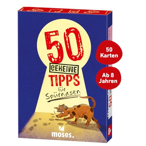 moses. 50 geheime Tipps für Spürnasen – Detektiv-Spiele für Kinder ab 8 Jahren, mit Rätseln, Experimente & Bastelanleitungen, Beschäftigung für Zuhause & unterwegs moses. 50 geheime Tipps für Spürnasen – Detektiv-Spiele für Kinder ab 8 Jahren, mit Rätseln, Experimente & Bastelanleitungen, Beschäftigung für Zuhause & unterwegs von moses