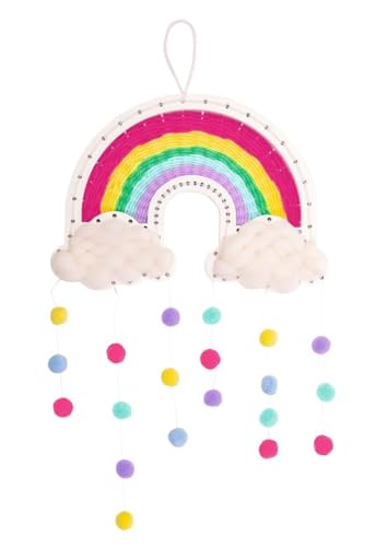 moses. Bastelspaß Regenbogen weben, umfangreiches Webset für Anfänger, Bastelset mit Schritt-für-Schritt Webanleitung und Holzwebrahmen, Weben lernen für Kinder ab 8 Jahren, bunt moses. Bastelspaß Regenbogen weben, umfangreiches Webset für Anfänger, Bastelset mit Schritt-für-Schritt Webanleitung und Holzwebrahmen, Weben lernen für Kinder ab 8 Jahren, bunt von moses