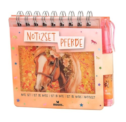 moses. Notizset Pferde | Pferdemotive Notizblock Kugelschreiber | Geschenkidee für Mädchen | Pferdeliebe moses. Notizset Pferde | Pferdemotive Notizblock Kugelschreiber | Geschenkidee für Mädchen | Pferdeliebe von moses