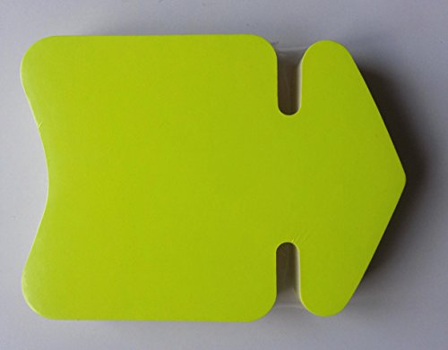 Preisschilder 50 Pfeile aus Neon Karton leuchtgelb 23 x 33 cm 380g/qm Werbesymbol für Räumungsverkaufe von most-wanted-shop