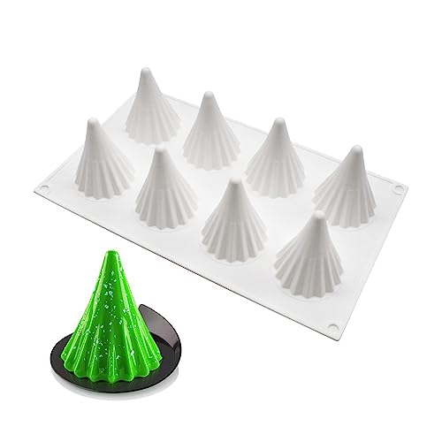 Silikon-Weihnachtsbaum-Kerzenform – DIY Weihnachtsmann handgefertigte Seifen- und Schokoladenformen – Harzherstellung (29,5 x 17,6 x 7,1 cm) von mostsom