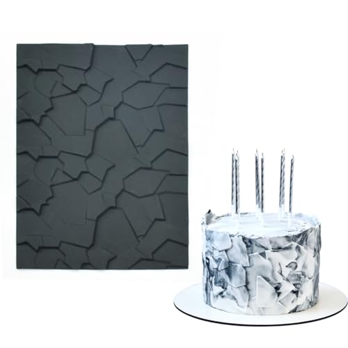 mostsom Fondant-Silikonform für Kuchendekoration, Kuchenbordüre, Abdruckmatte, Fondant-Prägeschablone für DIY Kekse, Cupcakes, Schokolade, Ton, wiederverwendbar, flexibel, Lebensmittelqualität (E mostsom Fondant-Silikonform für Kuchendekoration, Kuchenbordüre, Abdruckmatte, Fondant-Prägeschablone für DIY Kekse, Cupcakes, Schokolade, Ton, wiederverwendbar, flexibel, Lebensmittelqualität (E von mostsom