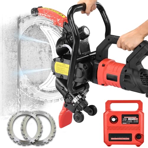 moupeaktain 16″ Betonringsäge, 9500W Mauernutfräse, Betonschneidsäge + Wassergespeiste Staubunterdrückung, 29cm Schnitttiefe, 3000 U/Min, 3min Schnitt 2 M, Für Granitstein,Brushed moupeaktain 16″ Betonringsäge, 9500W Mauernutfräse, Betonschneidsäge + Wassergespeiste Staubunterdrückung, 29cm Schnitttiefe, 3000 U/Min, 3min Schnitt 2 M, Für Granitstein,Brushed von moupeaktain