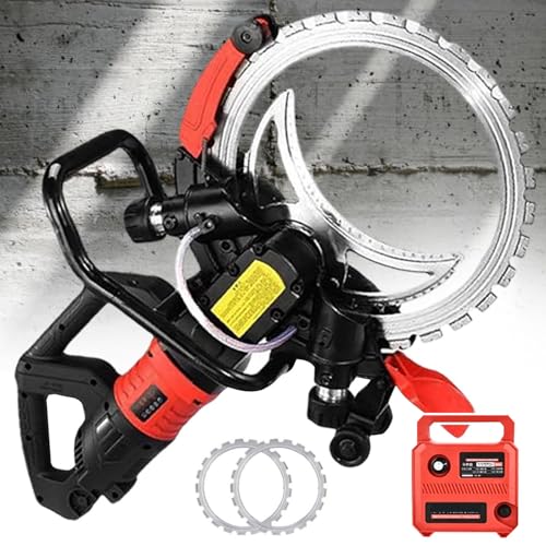moupeaktain 16″ Toroidale Betonsäge, Wassergespeiste Staubunterdrückung, 9500W Betonschneidersäge, Betonringsäge Mit 2 Sägeblättern, Für Granit, Porzellan, Beton, Stein,Brushless moupeaktain 16″ Toroidale Betonsäge, Wassergespeiste Staubunterdrückung, 9500W Betonschneidersäge, Betonringsäge Mit 2 Sägeblättern, Für Granit, Porzellan, Beton, Stein,Brushless von moupeaktain