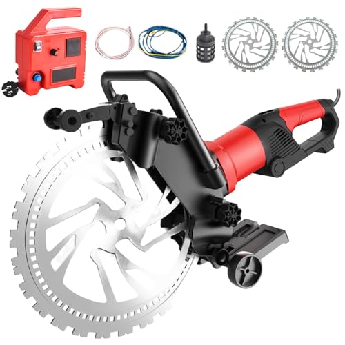 moupeaktain Industrielle Betonringsäge 8900W Mit 2×42cm Sägeblättern | 300mm Schnitttiefe| Wassergekühlter Bürstenlosmotor | Trocken-/Nassschnitt | Für Granit, Beton moupeaktain Industrielle Betonringsäge 8900W Mit 2×42cm Sägeblättern | 300mm Schnitttiefe| Wassergekühlter Bürstenlosmotor | Trocken-/Nassschnitt | Für Granit, Beton von moupeaktain