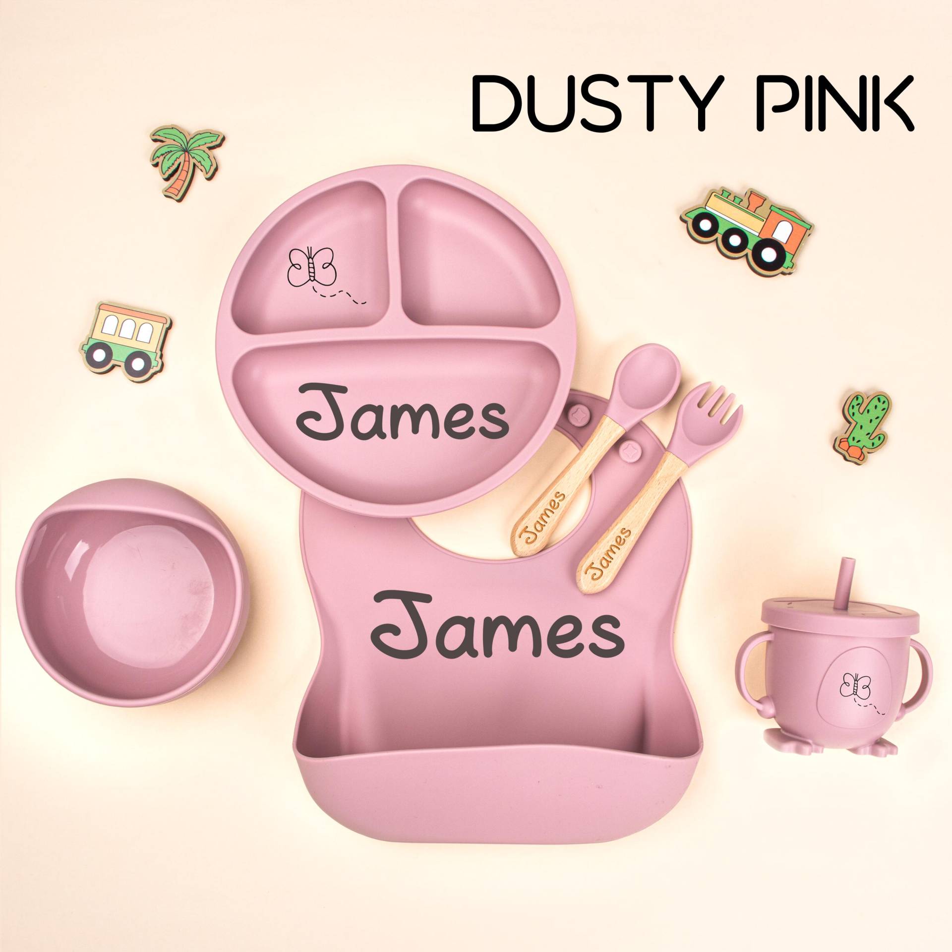 Engraved Baby Dining Set, Toddler Feeding, Custom Name Bowl Plate, Personalized Essentials, 1st Birthday Gift, Feeding Set With Engraved Baby Dining Set, Toddler Feeding, Custom Name Bowl Plate, Personalized Essentials, 1st Birthday Gift, Feeding Set With von moutianment