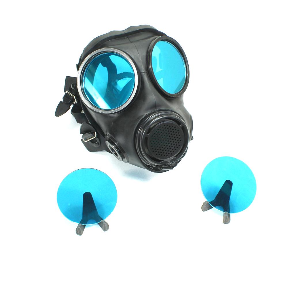 Ersatzgläser Für Gasmaske Fmj08/Mf22 Blau Spiegelfolie Linsen Gas Ersatzgläser Für Gasmaske Fmj08/Mf22 Blau Spiegelfolie Linsen Gas von mteilestore