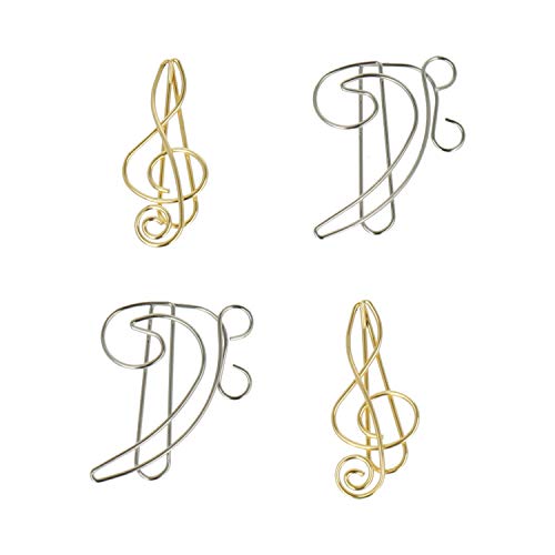Büroklammern Violinschlüssel und Bassschlüssel - Schönes Geschenk für Musiker Büroklammern Violinschlüssel und Bassschlüssel - Schönes Geschenk für Musiker von mugesh