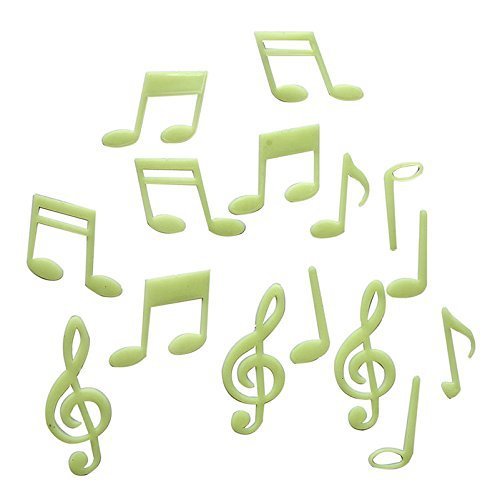 mugesh Leuchtsticker Noten - Tolles Geschenk für Musiker mugesh Leuchtsticker Noten - Tolles Geschenk für Musiker von mugesh