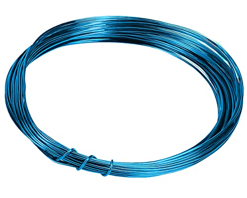 mumbi 31582 10m Basteldraht 1mm Dunkelblau, Aluminium, 10 Meter mumbi 31582 10m Basteldraht 1mm Dunkelblau, Aluminium, 10 Meter von mumbi