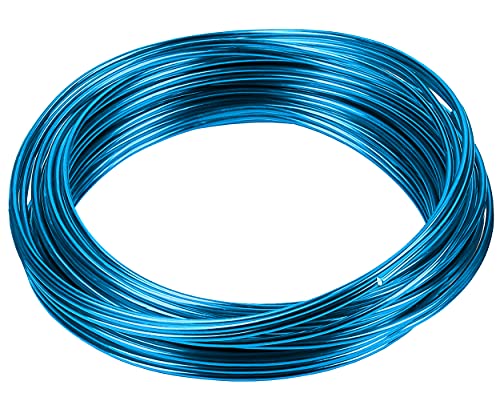 mumbi 31583 10m Basteldraht 2mm Dunkelblau, Aluminium, 10 Meter mumbi 31583 10m Basteldraht 2mm Dunkelblau, Aluminium, 10 Meter von mumbi