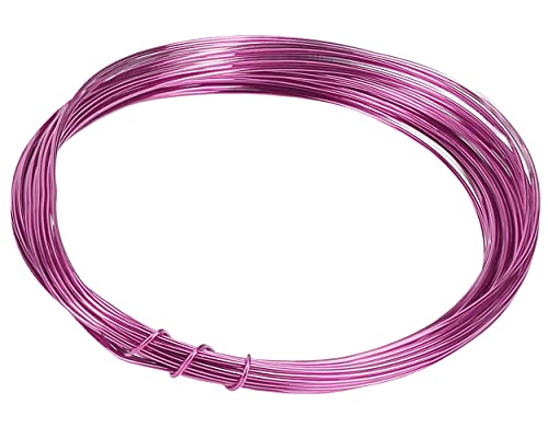 mumbi 31585 10m Basteldraht 1mm Violet, Aluminium von mumbi