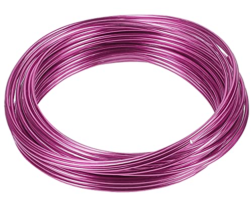 mumbi 31586 10m Basteldraht 2mm Violet, Aluminium von mumbi