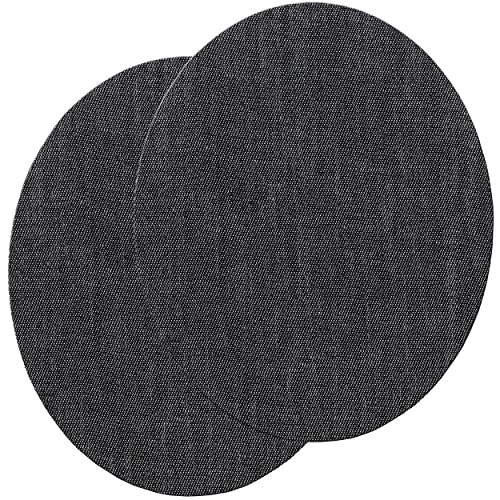 mumbi Flicken zum Aufbügeln, Bügelflicken Jeans, oval, schwarz (2 Stück) von mumbi
