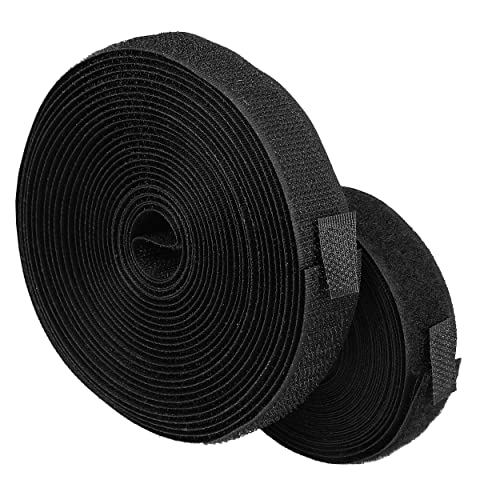 mumbi Klettband zum Nähen, Klett bestehend aus Haken und Flausch zum Aufnähen, Klettverschluss 20mm x 5 Meter, Schwarz mumbi Klettband zum Nähen, Klett bestehend aus Haken und Flausch zum Aufnähen, Klettverschluss 20mm x 5 Meter, Schwarz von mumbi