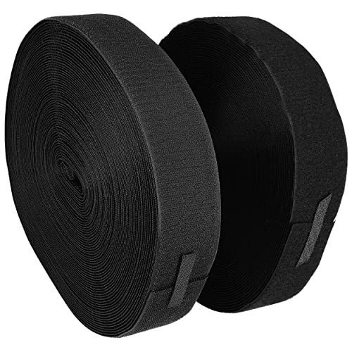 mumbi Klettband zum Nähen, Klett bestehend aus Haken und Flausch zum Aufnähen, Klettverschluss 50mm x 25 Meter, schwarz mumbi Klettband zum Nähen, Klett bestehend aus Haken und Flausch zum Aufnähen, Klettverschluss 50mm x 25 Meter, schwarz von mumbi