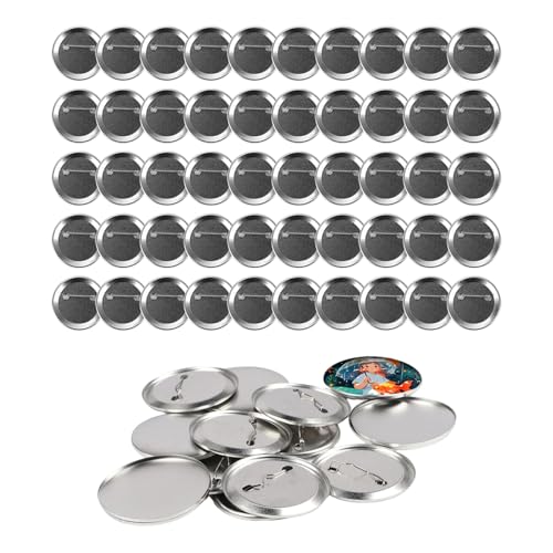 Button Maker Badge Machine,55mm (2.16Zoll) DIY Pin Badge Button Maker mit 24 Abzeichen und Aufkleber,Drücken Sie den DIY Button Press Machine mit Kreisschneidern für Personalisierte Dekorationen (50) von mumisuto