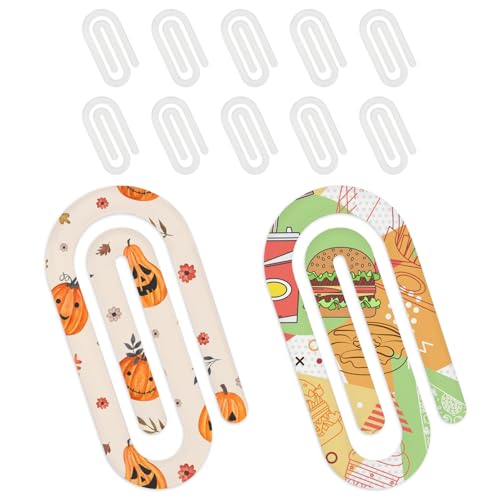 Sublimations-Büroklammern,10 x 5 cm,Wärmeübertragung Diy Design Papierklammern, Einseitig Sublimation Jumbo Büroklammern Zwischenablage Rohlinge Sublimations Clip für Zuhause Büro Klassenzimmer (12) von mumisuto