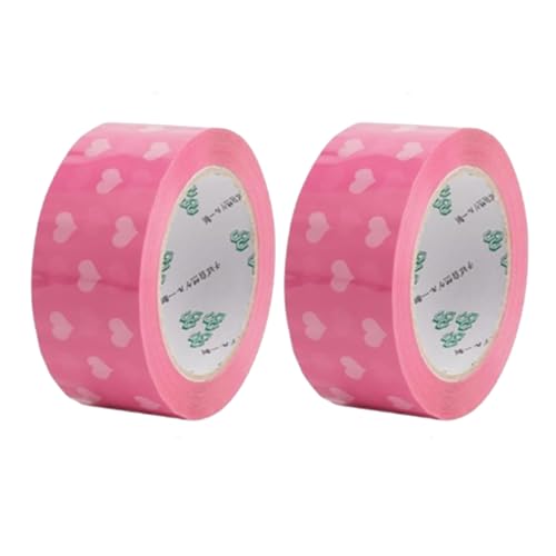 mumisuto Klebeband Pink, Klebebänder, Paketband für Home Office Geschenkverpackungen Craft Verpackungen, Exquisit und Süß, 45 Mm x 91 m, 2 Rollen mumisuto Klebeband Pink, Klebebänder, Paketband für Home Office Geschenkverpackungen Craft Verpackungen, Exquisit und Süß, 45 Mm x 91 m, 2 Rollen von mumisuto