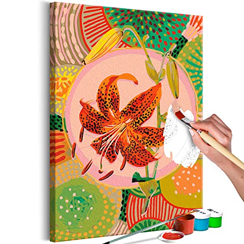 murando - Malen nach Zahlen Abstrakt Blumen Lilie bunt 40x60 cm Malset mit Holzrahmen auf Leinwand für Erwachsene Kinder Gemälde Handgemalt Kit DIY Geschenk Dekoration n-A-1687-d-a murando - Malen nach Zahlen Abstrakt Blumen Lilie bunt 40x60 cm Malset mit Holzrahmen auf Leinwand für Erwachsene Kinder Gemälde Handgemalt Kit DIY Geschenk Dekoration n-A-1687-d-a von murando