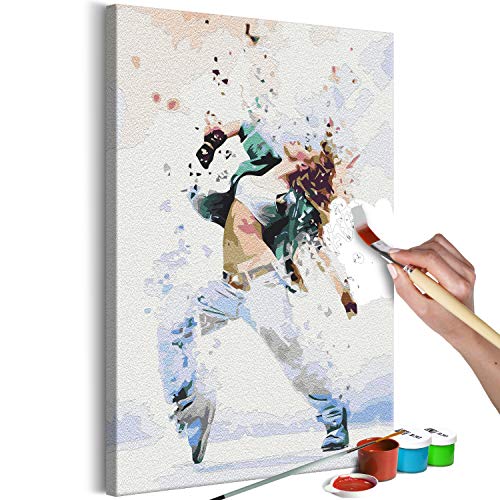 murando - Malen nach Zahlen Abstrakt Tanzen Mädchen bunt 40x60 cm Malset mit Holzrahmen auf Leinwand für Erwachsene Kinder Gemälde Handgemalt Kit DIY Geschenk Dekoration murando - Malen nach Zahlen Abstrakt Tanzen Mädchen bunt 40x60 cm Malset mit Holzrahmen auf Leinwand für Erwachsene Kinder Gemälde Handgemalt Kit DIY Geschenk Dekoration von murando