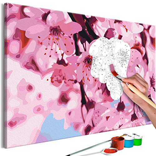 murando - Malen nach Zahlen Blumen 60x40 cm Malset mit Holzrahmen auf Leinwand für Erwachsene Kinder Gemälde Handgemalt Kit DIY Geschenk Dekoration n-A-0894-d-a murando - Malen nach Zahlen Blumen 60x40 cm Malset mit Holzrahmen auf Leinwand für Erwachsene Kinder Gemälde Handgemalt Kit DIY Geschenk Dekoration n-A-0894-d-a von murando