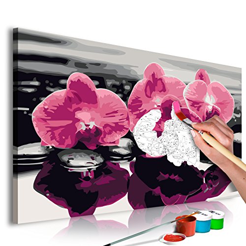 murando - Malen nach Zahlen Blumen Orchidee 60x40 cm Malset mit Holzrahmen auf Leinwand für Erwachsene Kinder Gemälde Handgemalt Kit DIY Geschenk Dekoration n-A-0276-d-a murando - Malen nach Zahlen Blumen Orchidee 60x40 cm Malset mit Holzrahmen auf Leinwand für Erwachsene Kinder Gemälde Handgemalt Kit DIY Geschenk Dekoration n-A-0276-d-a von murando