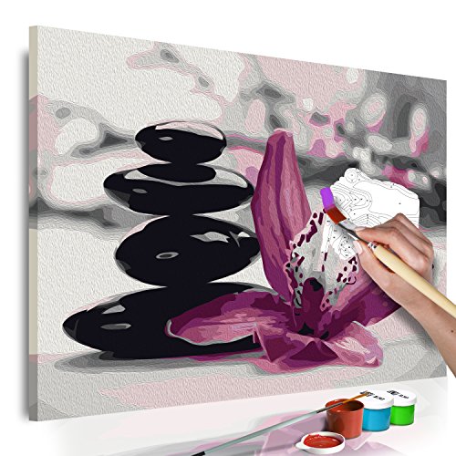 murando - Malen nach Zahlen Blumen Orchidee 60x40 cm Malset mit Holzrahmen auf Leinwand für Erwachsene Kinder Gemälde Handgemalt Kit DIY Geschenk Dekoration n-A-0549-d-a murando - Malen nach Zahlen Blumen Orchidee 60x40 cm Malset mit Holzrahmen auf Leinwand für Erwachsene Kinder Gemälde Handgemalt Kit DIY Geschenk Dekoration n-A-0549-d-a von murando