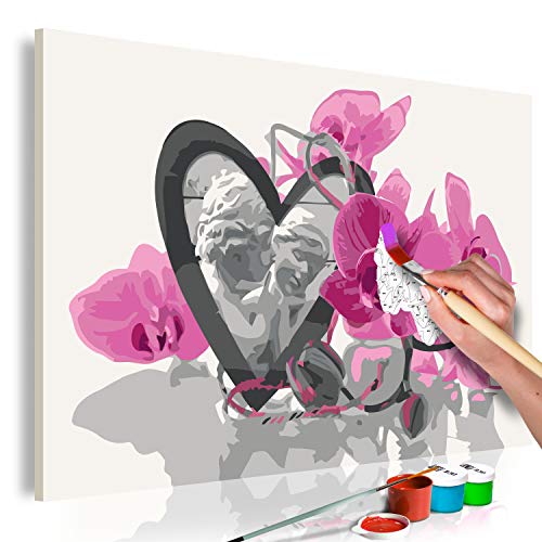 murando - Malen nach Zahlen Blumen & Engel 60x40 cm Malset mit Holzrahmen auf Leinwand für Erwachsene Kinder Gemälde Handgemalt Kit DIY Geschenk Dekoration n-A-0371-d-a murando - Malen nach Zahlen Blumen & Engel 60x40 cm Malset mit Holzrahmen auf Leinwand für Erwachsene Kinder Gemälde Handgemalt Kit DIY Geschenk Dekoration n-A-0371-d-a von murando