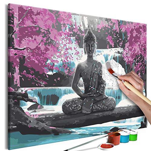 murando - Malen nach Zahlen Buddha Zen 60x40 cm Malset mit Holzrahmen auf Leinwand für Erwachsene Kinder Gemälde Handgemalt Kit DIY Geschenk Dekoration n-A-0722-d-a murando - Malen nach Zahlen Buddha Zen 60x40 cm Malset mit Holzrahmen auf Leinwand für Erwachsene Kinder Gemälde Handgemalt Kit DIY Geschenk Dekoration n-A-0722-d-a von murando