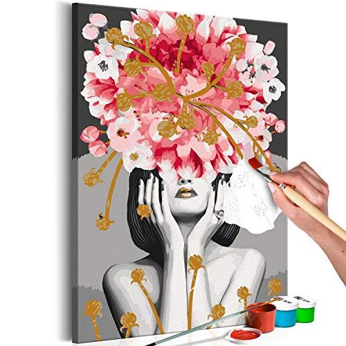 murando - Malen nach Zahlen Körper Frau Blumen 40x60 cm Malset mit Holzrahmen auf Leinwand für Erwachsene Kinder Gemälde Handgemalt Kit DIY Geschenk Dekoration n-A-1086-d-a murando - Malen nach Zahlen Körper Frau Blumen 40x60 cm Malset mit Holzrahmen auf Leinwand für Erwachsene Kinder Gemälde Handgemalt Kit DIY Geschenk Dekoration n-A-1086-d-a von murando