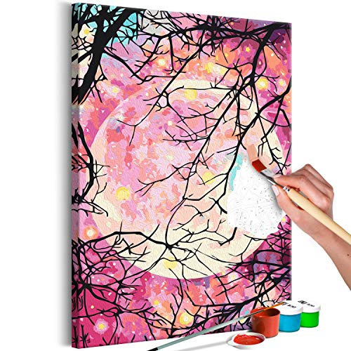 murando - Malen nach Zahlen Mond Himmel Natur Sternennacht 40x60 cm Malset mit Holzrahmen auf Leinwand für Erwachsene Kinder Gemälde Handgemalt Kit DIY Geschenk Dekoration murando - Malen nach Zahlen Mond Himmel Natur Sternennacht 40x60 cm Malset mit Holzrahmen auf Leinwand für Erwachsene Kinder Gemälde Handgemalt Kit DIY Geschenk Dekoration von murando