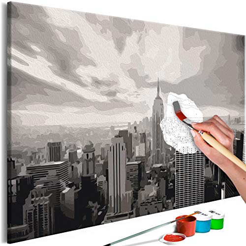 murando - Malen nach Zahlen New York 60x40 cm Malset mit Holzrahmen auf Leinwand für Erwachsene Kinder Gemälde Handgemalt Kit DIY Geschenk Dekoration n-A-0557-d-a murando - Malen nach Zahlen New York 60x40 cm Malset mit Holzrahmen auf Leinwand für Erwachsene Kinder Gemälde Handgemalt Kit DIY Geschenk Dekoration n-A-0557-d-a von murando