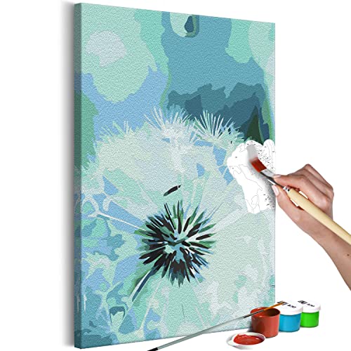 murando - Malen nach Zahlen blaue Pusteblumen Blumen Natur 40x60 cm Malset mit Holzrahmen auf Leinwand für Erwachsene Kinder Gemälde Handgemalt Kit DIY Geschenk Dekoration murando - Malen nach Zahlen blaue Pusteblumen Blumen Natur 40x60 cm Malset mit Holzrahmen auf Leinwand für Erwachsene Kinder Gemälde Handgemalt Kit DIY Geschenk Dekoration von murando