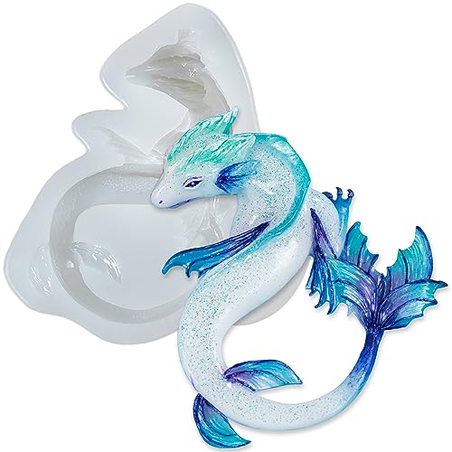 Meeresdrache Silikonform Harzform Fondant Epoxidharz Dinosaurierform 10x9x2cm Handflächengröße Meeresdrache Silikonform Harzform Fondant Epoxidharz Dinosaurierform 10x9x2cm Handflächengröße von musykrafties