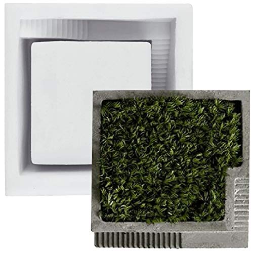 musykrafties Architektonischer quadratischer Blumentopf, Silikonform für Epoxidharz, Beton, Ton, Sukkulenten, Übertopf, Aschenbecher, Diorama, Miniaturgarten, Bonsi, riesig, 8,4 x 4,6 cm musykrafties Architektonischer quadratischer Blumentopf, Silikonform für Epoxidharz, Beton, Ton, Sukkulenten, Übertopf, Aschenbecher, Diorama, Miniaturgarten, Bonsi, riesig, 8,4 x 4,6 cm von musykrafties